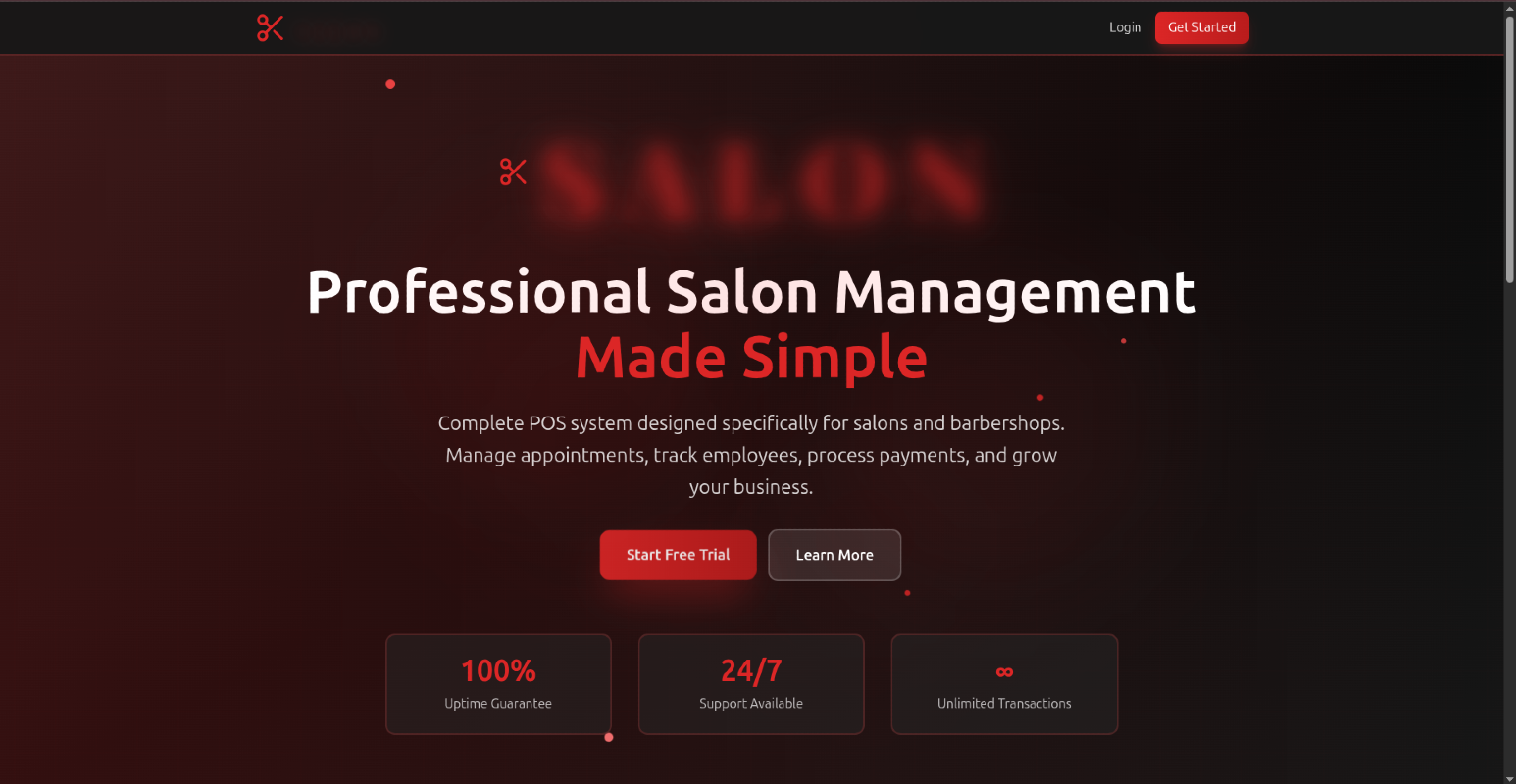 Salon Management System (SaaS)